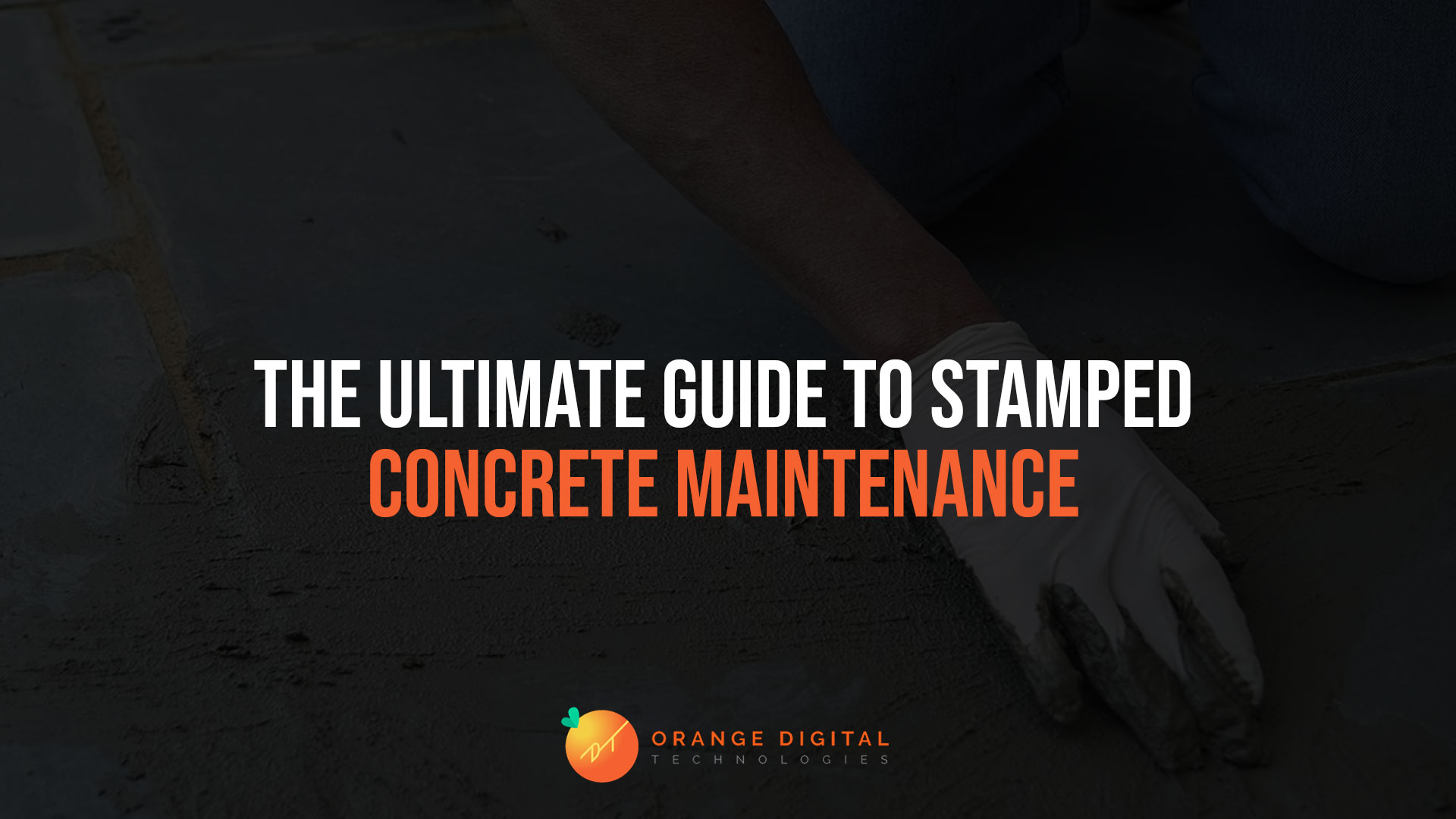 The Ultimate Guide to Stamped Concrete Maintenance